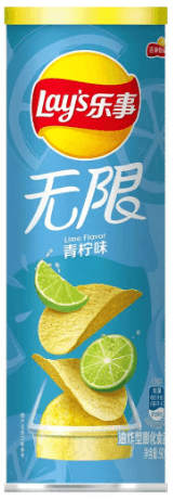 Lays Premium Lime flavor Chips 104 gram - 1 Pack - seouloasis.com - Seoul Oasis