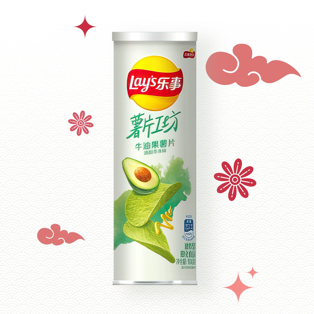Lays Premium Sweet Mustard Avocado Flavor Chips 24 EA - 1 carton - seouloasis.com - Seoul Oasis
