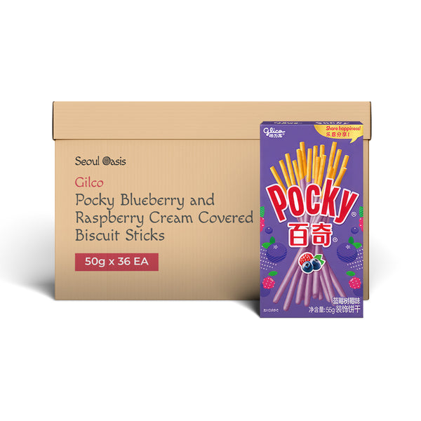 Gilco pocky Blueberry Flavor Coated Biscuit Sticks