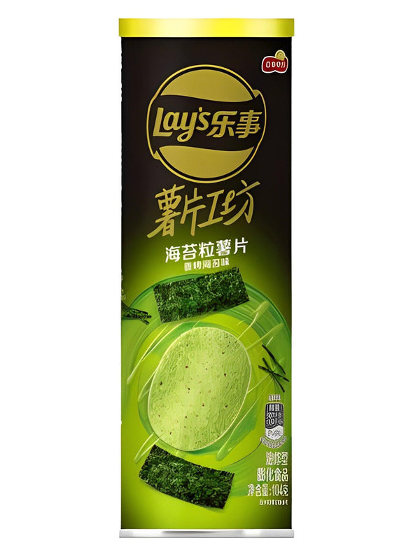 Lays Premium Roasted Seaweed flavor 104 gram - 1 Pack - seouloasis.com - Seoul Oasis